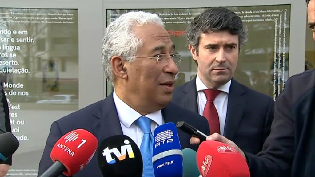 António Costa reage à situação em Avões