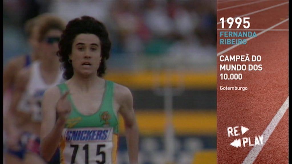 1995 Fernanda Ribeiro Campeã do Mundo dos 10.000