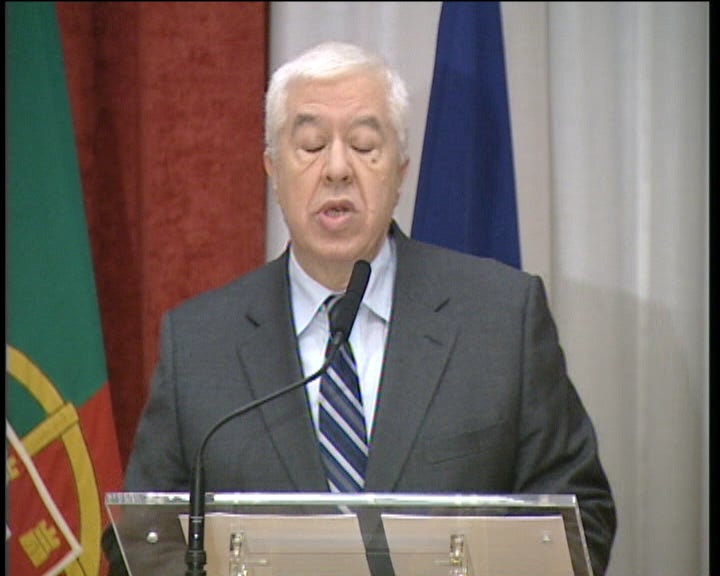 Excerto da declaração de Teixeira dos Santos