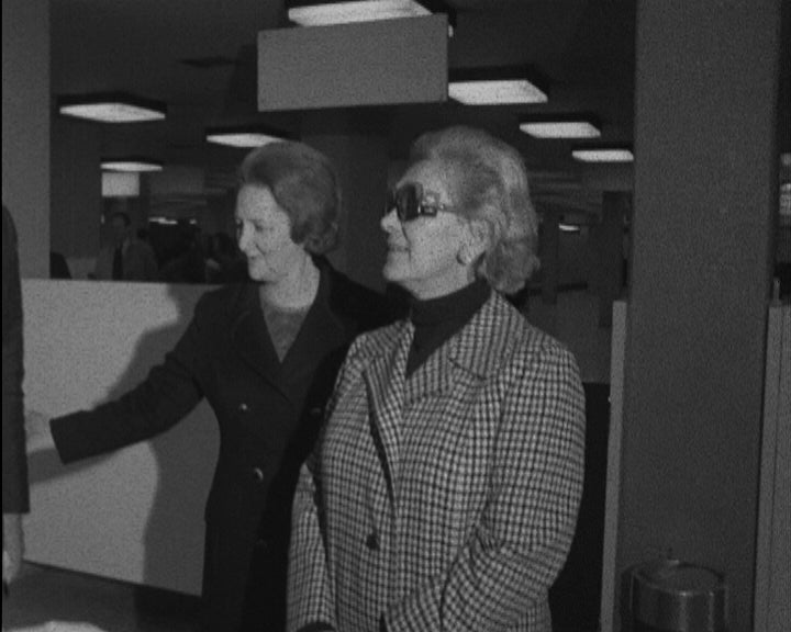 Chegada da cantora Elisabeth Schwartzkopf