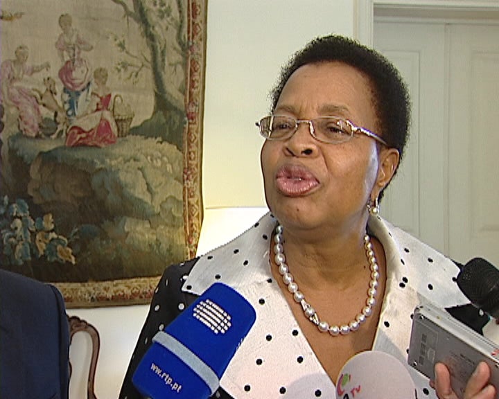 Graça Machel em Portugal