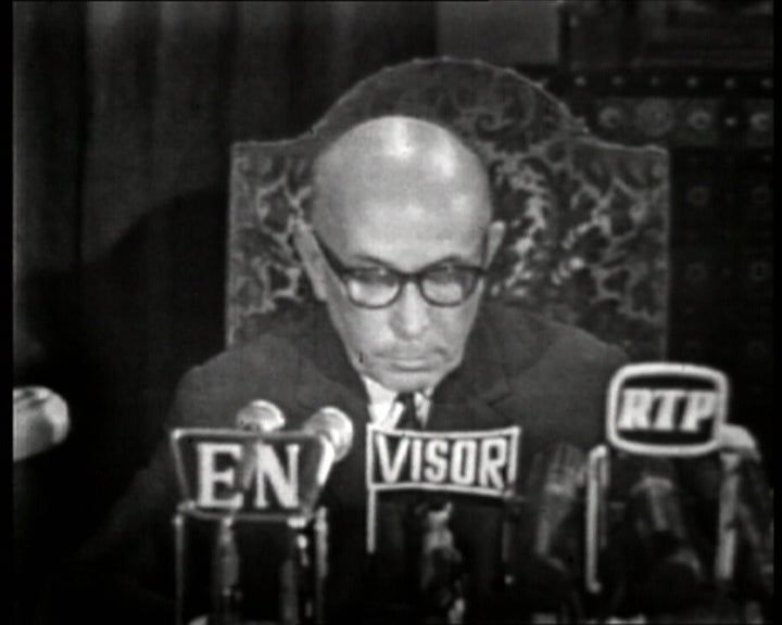 Comunicação ao país de Américo Tomás