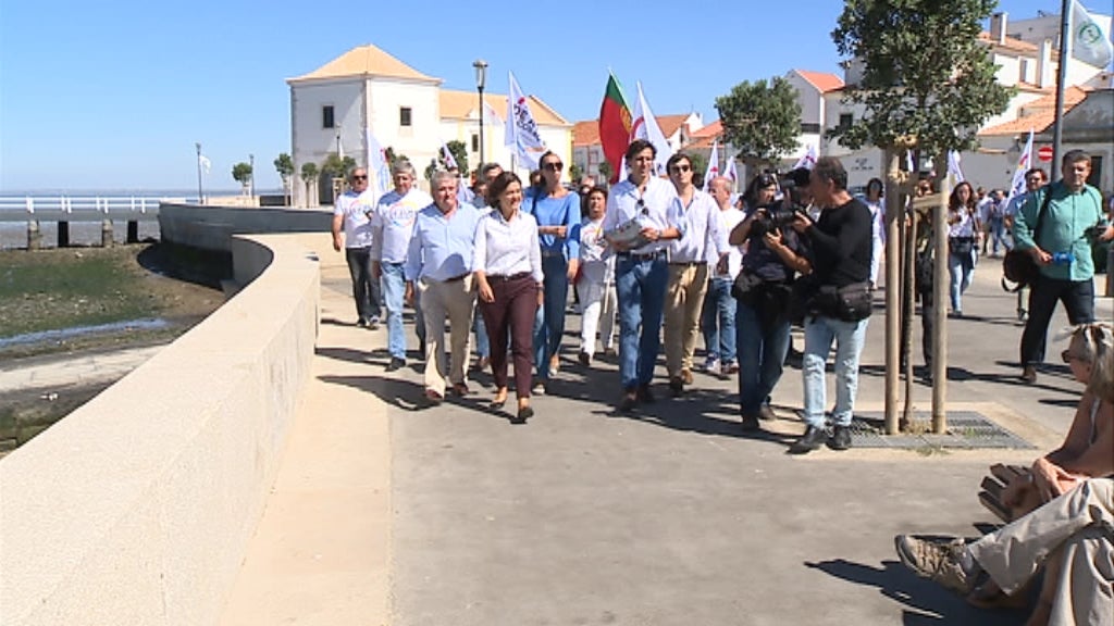 Autárquicas 2017: Campanha do CDS-PP em Alcochete