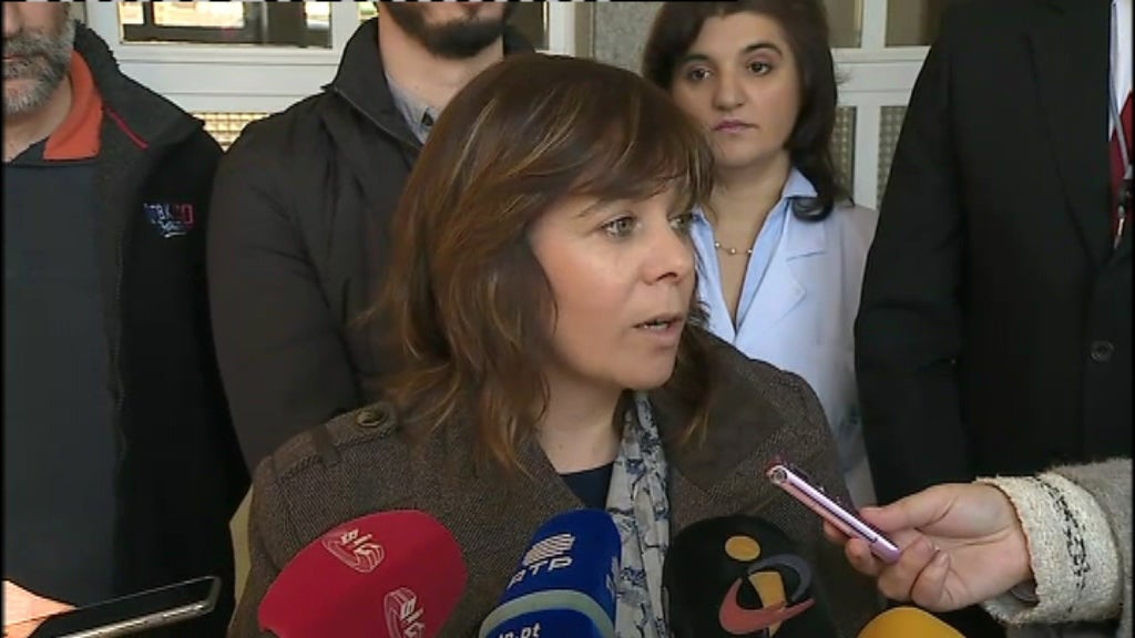 Conferência de imprensa de Catarina Martins