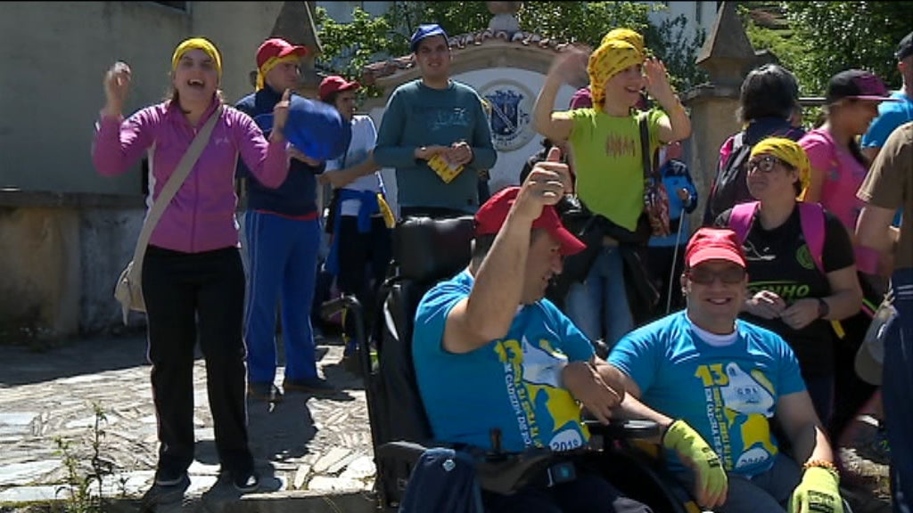 Descida da serra da Lousã em cadeira de rodas