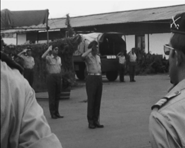 Despedida de tropas em Bissau