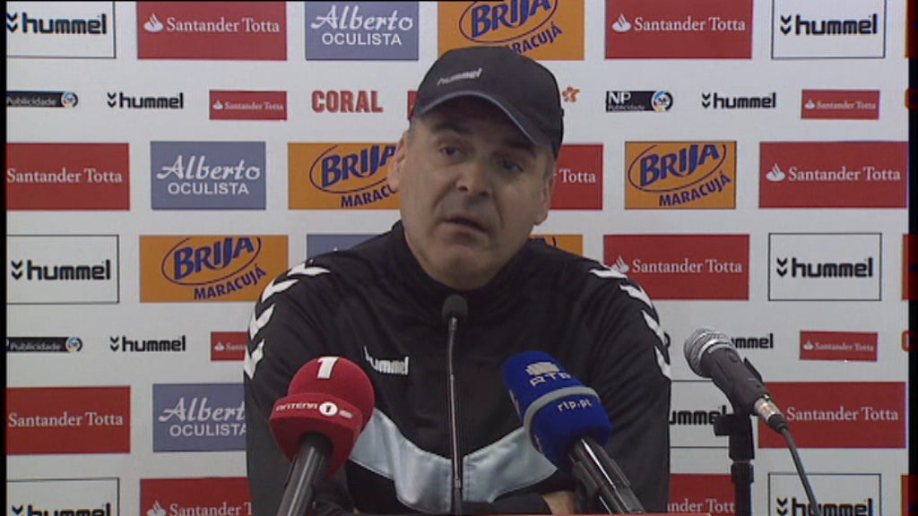 Conferência de imprensa de Pedrag Jokanovic