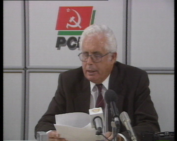 Conferência de imprensa da comissão política do PCP