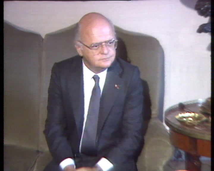 Mário Soares com João Baena Soares