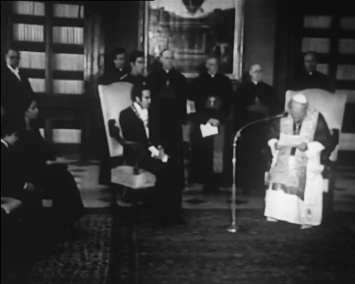 Ramalho Eanes visita a Santa Sé