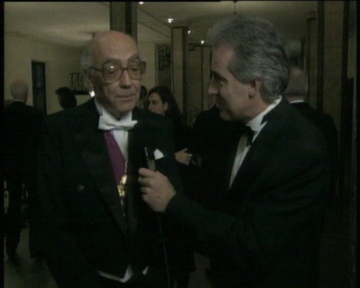 Entrevista a José Saramago em Estocolmo