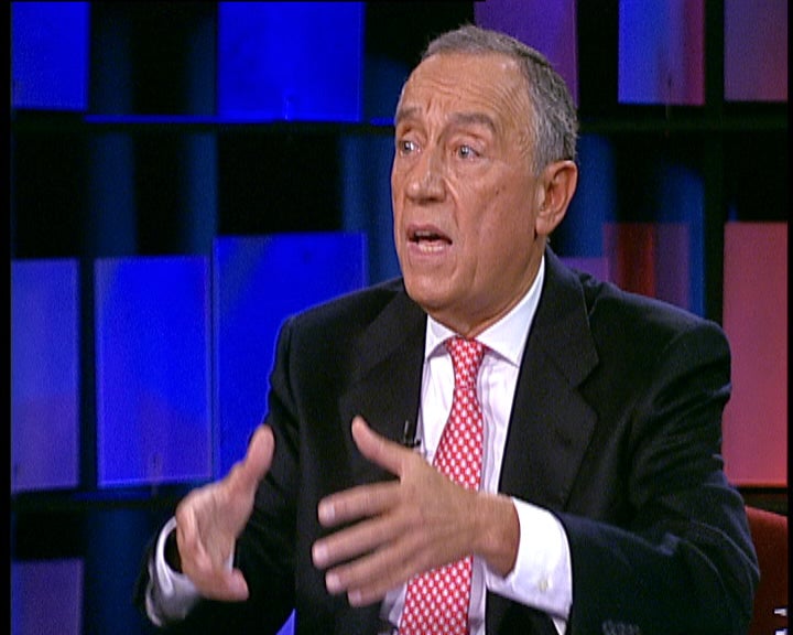Marcelo Rebelo de Sousa crítica José Sócrates pela escutas telefónicas