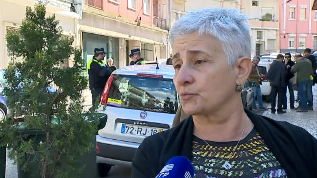 Deslizamento de terras em Lisboa