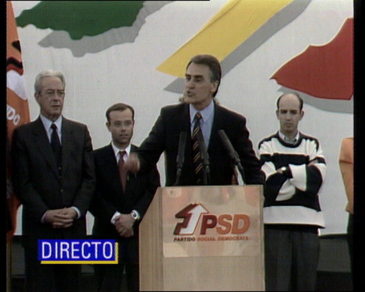 Comício do PSD para as eleições europeias