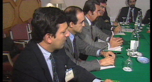 5ª Cimeira Ibérica entre Cavaco Silva, Felipe González e respectivos executivos