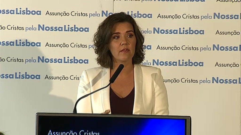 Autárquicas 2017: Assunção Cristas apresenta programa eleitoral