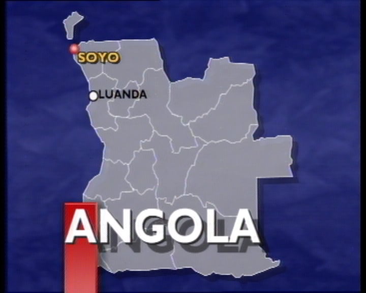 Desastre ecológico no Soyo