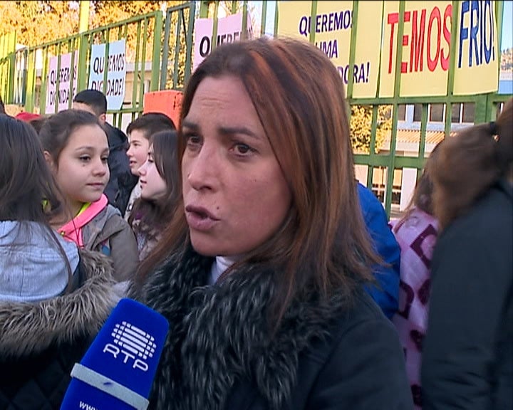 Manifestação na Escola