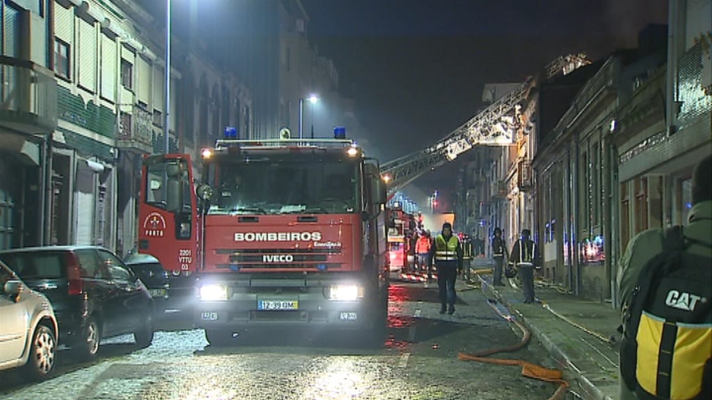Incêndio no Porto