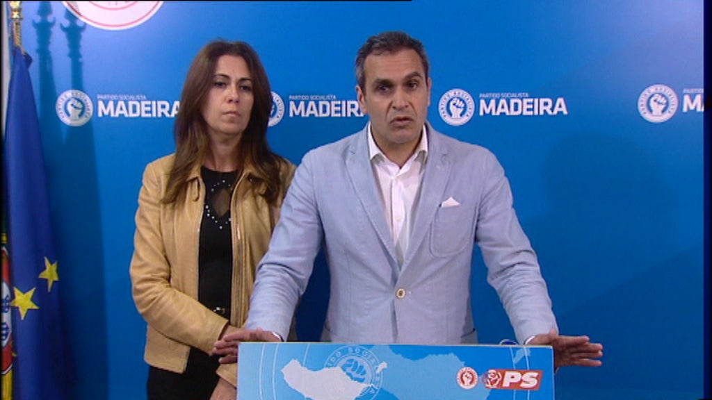 Conferência da imprensa do PS Madeira