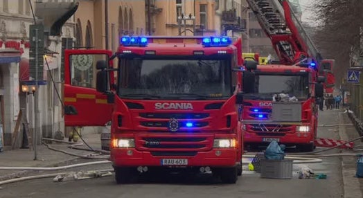 Incêndio na Embaixada de Portugal na Suécia