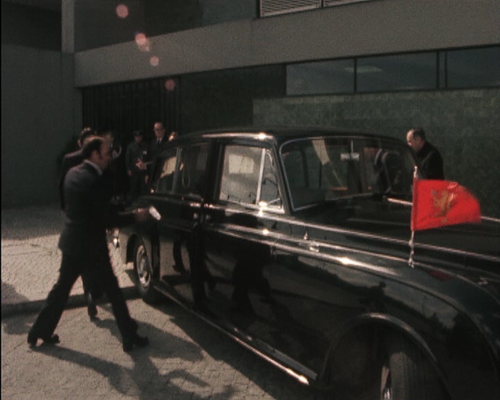 Chegada de Olavo V da Noruega a Portugal