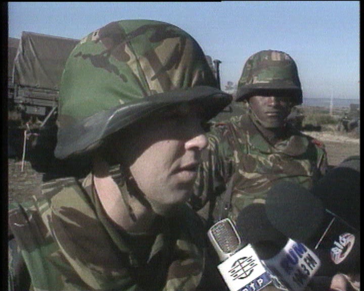 Contingente militar em treinos na Serra da Padrela