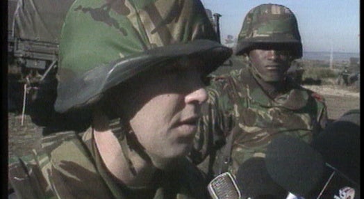Contingente militar em treinos na Serra da Padrela