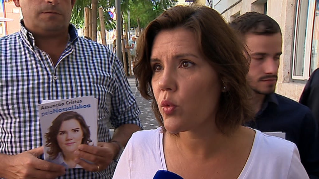 Críticas de Assunção Cristas ao Governo