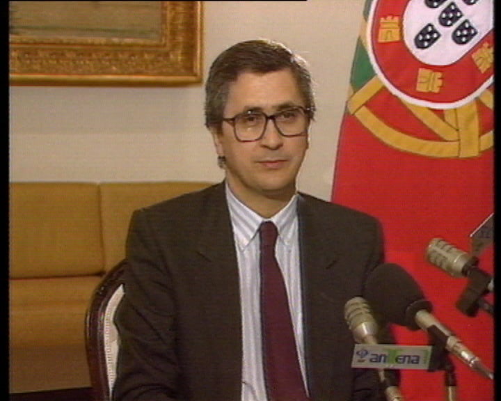 Conferência de imprensa de Miguel Cadilhe