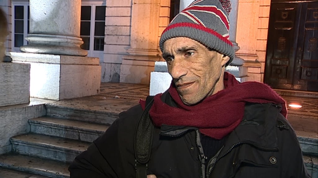 Apoio aos sem abrigo em Lisboa