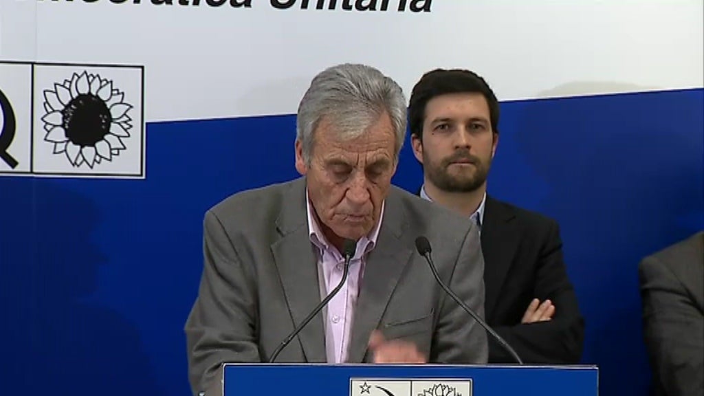 Conferência de imprensa de Jerónimo de Sousa