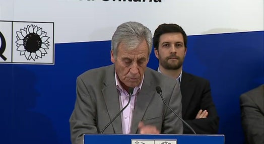 Conferência de imprensa de Jerónimo de Sousa