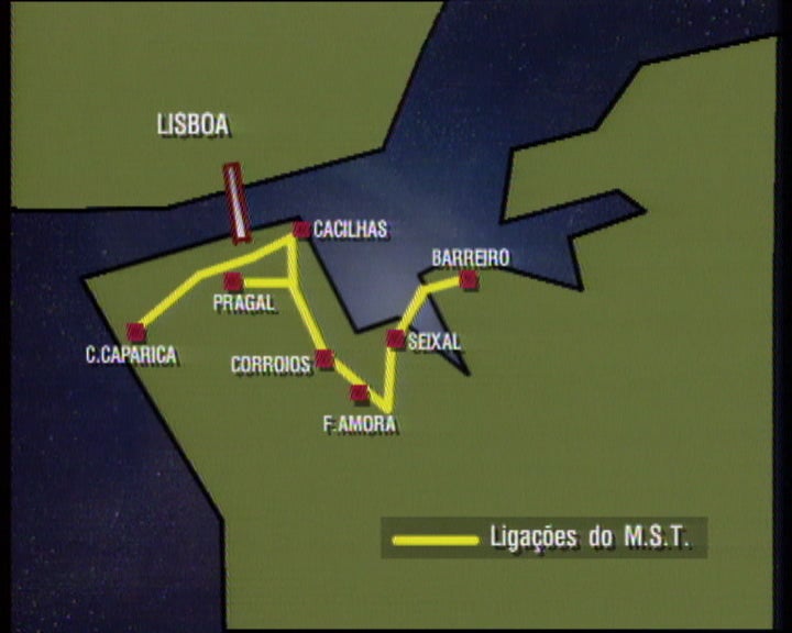 Nova rede de metropolitano da margem Sul