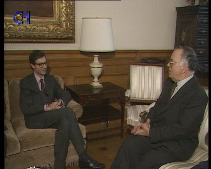 Encontro entre Manuel Monteiro e Barbosa de Melo