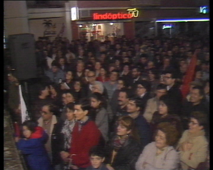 Presidenciais 91: campanha de Carlos Carvalhas