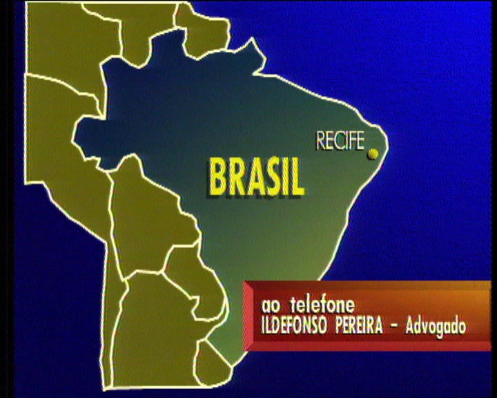 Acácio Casimiro detido no Brasil