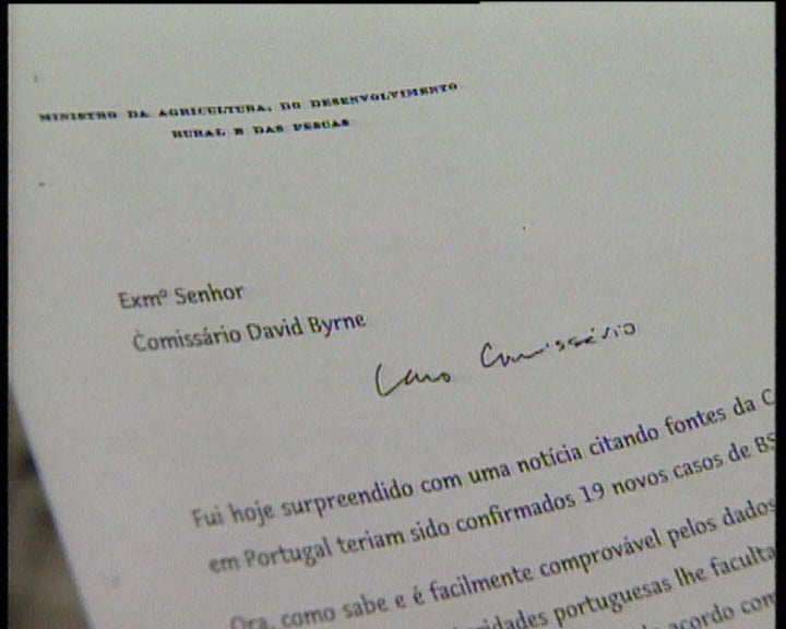 UE e Portugal, desacordo quanto aos números de vacas loucas