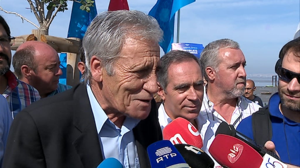 Autárquicas 2017: Jerónimo de Sousa em Alcochete