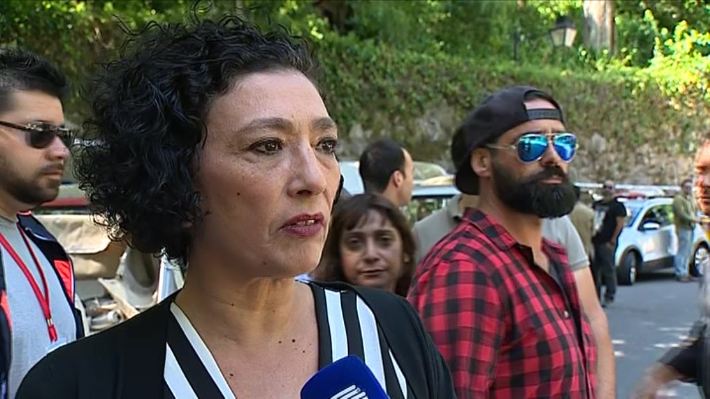 Protesto dos motoristas de Tuk Tuks