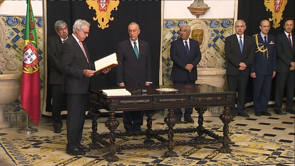 Tomada de posse de ministro e secretários de Estado