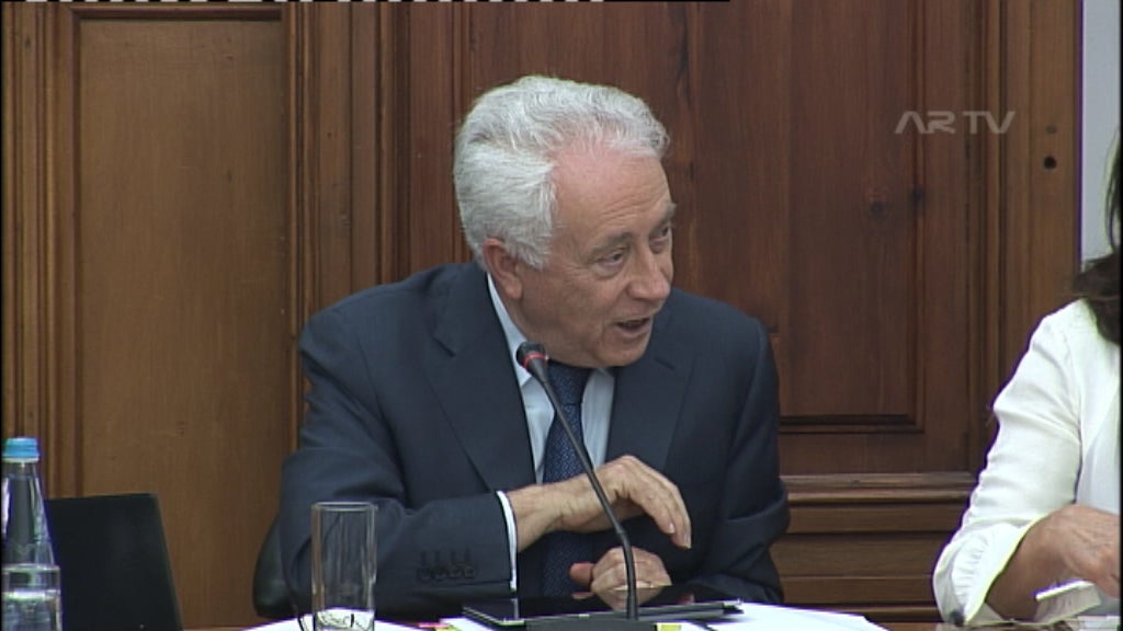 Carlos Costa na Comissão Parlamentar