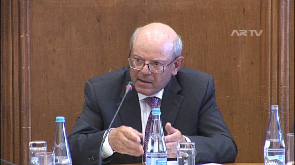 Júlio Pereira em audição parlamentar