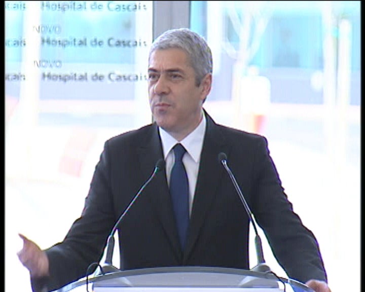 Novo hospital de Cascais inaugurado por José Sócrates
