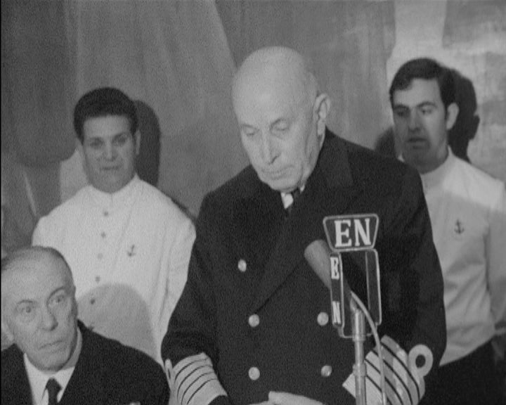 Homenagem ao contra-almirante Ornelas e Vasconcelos