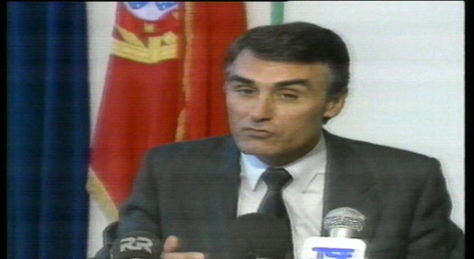 Conferência de imprensa de Cavaco Silva após a Cimeira da CEE