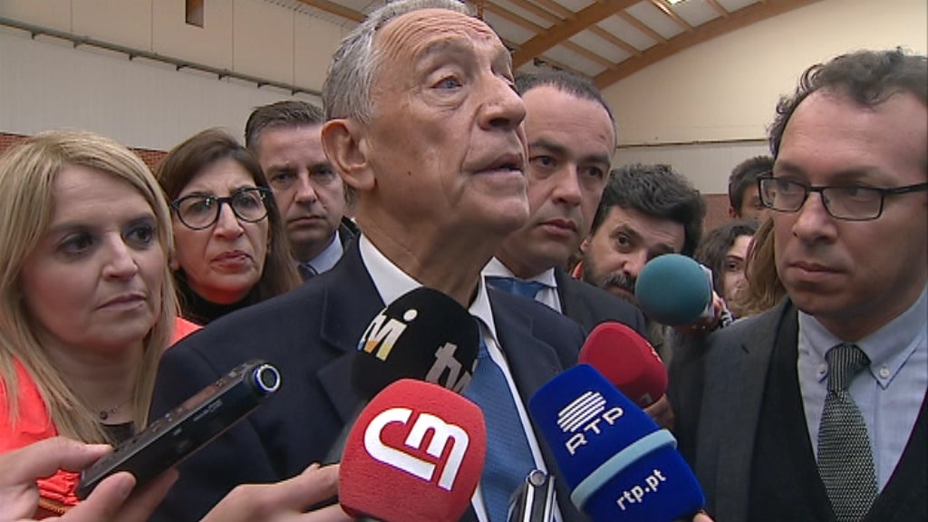 Marcelo Rebelo de Sousa em Faro