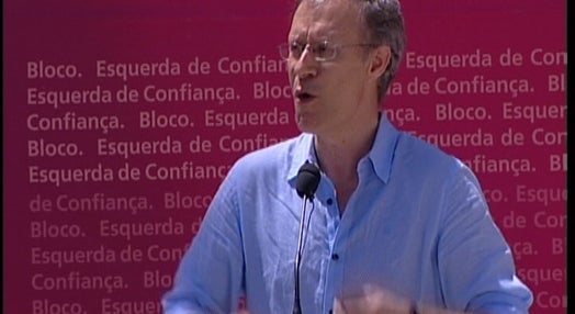 Francisco Louçã critica o Governo