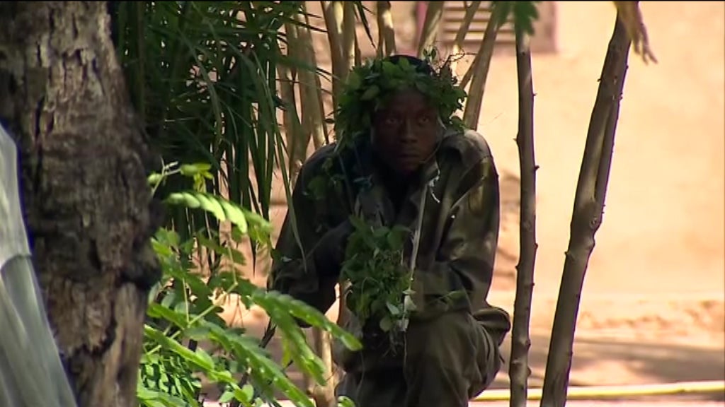 Militar ferido em Bangui