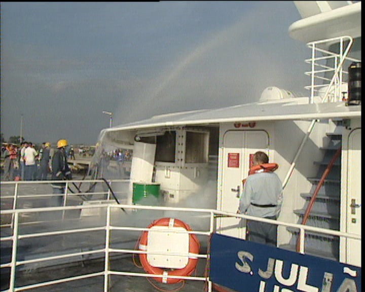 Simulacro de incêndio